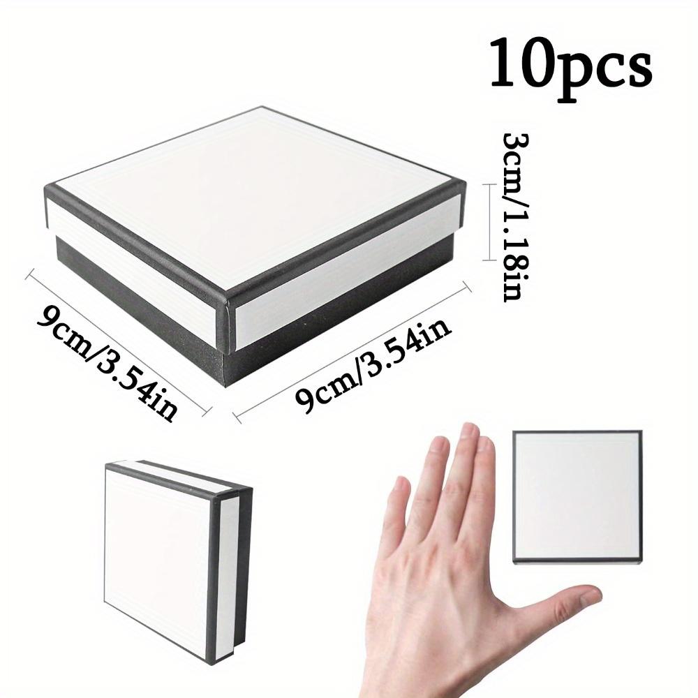 10pcs Jewelry Gift Boxes Square Treat Boxes Cardboard Jewelry Boxes with Lids Storage Box Party Favor Boxes Gift Wrap Box Gift Packaging Box 10pcs 9*9*3cm
10pcs Jewelry Gift Boxes Square Treat Boxes Cardboard Jewelry Boxes with Lids Storage Box Party Favor Boxes Gift Wrap Box Gift Packaging Box 10pcs 9*9*3cm