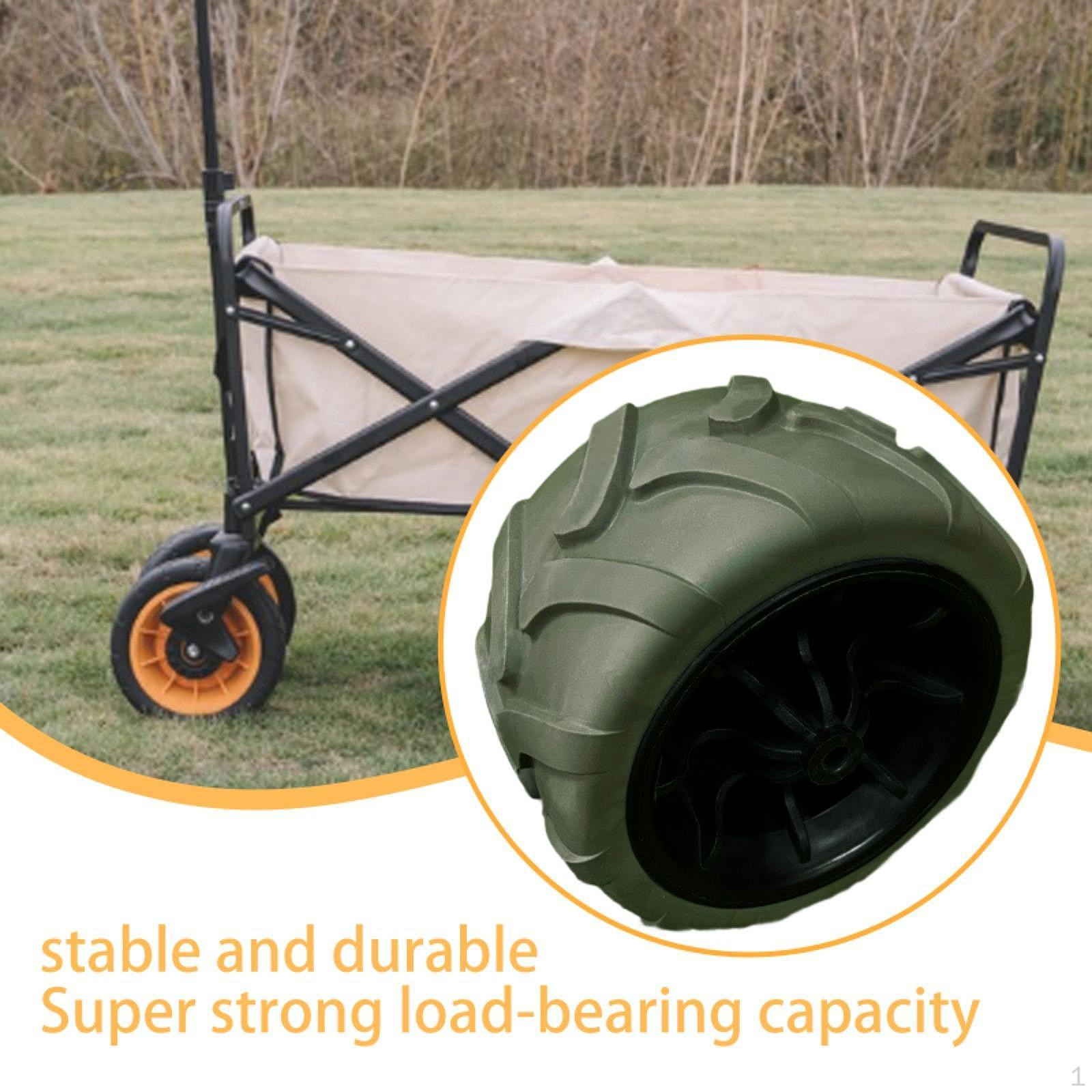 Сверхпрочное цельное полиуретановое колесо, легкая установка, запасная часть для садовой косилки, складное Gray Blue