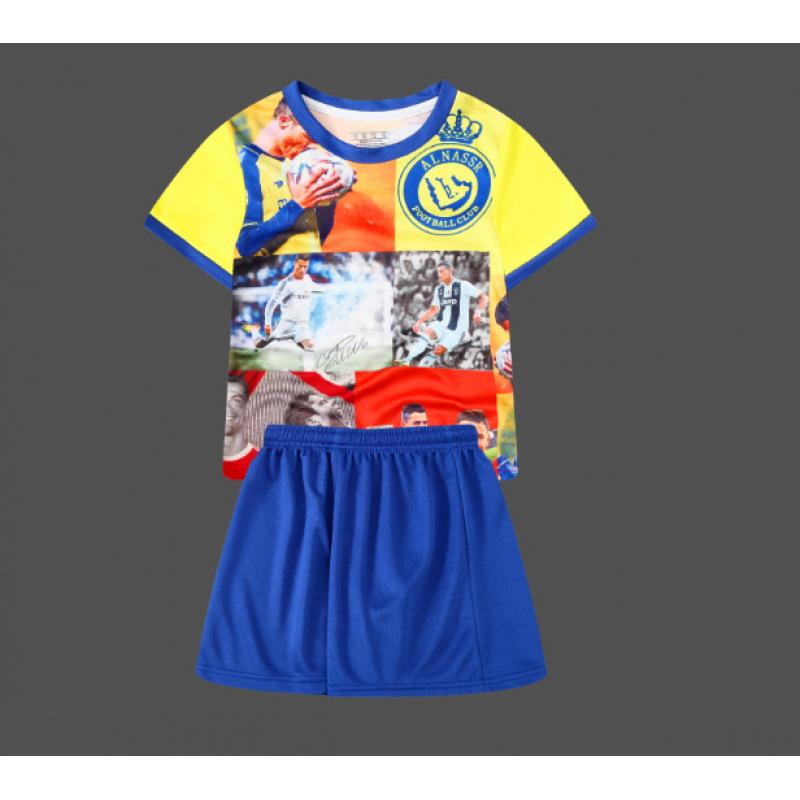 2 Real Madrid Riyadro jersey 252 Barcelona Manchester City C Ronaldo children s football jersey set jersey 24 code (135-145)
2 Real Madrid Riyadro jersey 252 Barcelona Manchester City C Ronaldo children s football jersey set jersey 24 code (135-145)
