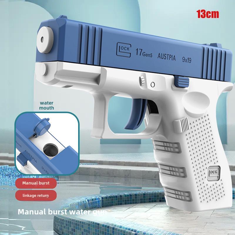 «Новый игрушечный мини-водяной пистолет Glock от Douyin Kids — летнее пляжное развлечение»
«Новый игрушечный мини-водяной пистолет Glock от Douyin Kids — летнее пляжное развлечение»