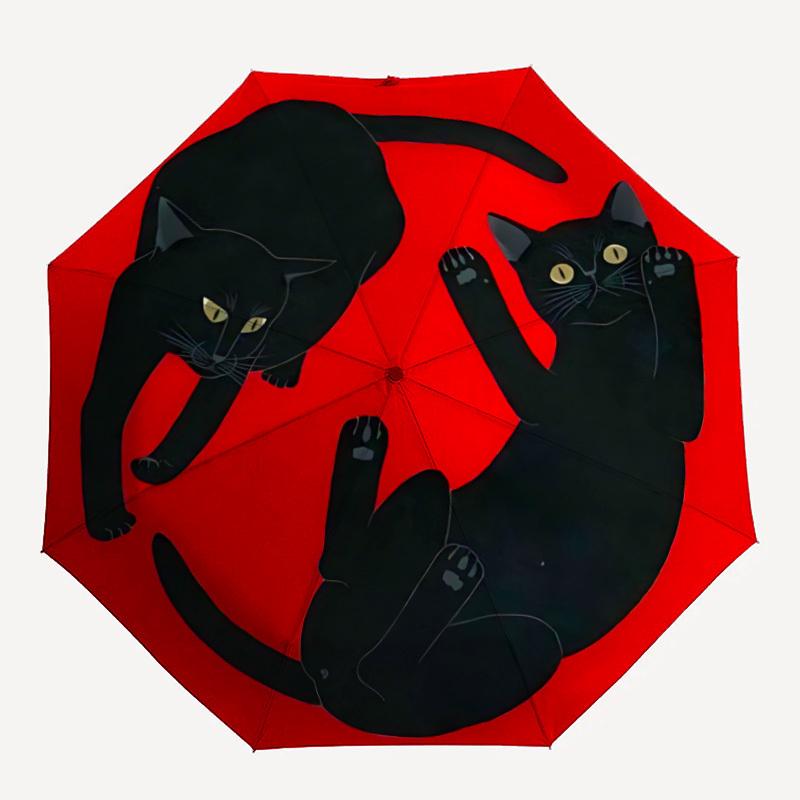 1pc Black Cat Yin Yang Automatic Folding Umbrella, Portable & Foldable Design with 8 Ribs, Casual Outdoor Accessory yy250805108
1pc Black Cat Yin Yang Automatic Folding Umbrella, Portable & Foldable Design with 8 Ribs, Casual Outdoor Accessory yy250805108