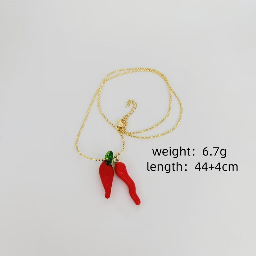 Личность Популярная глазурованная маленькая перцовая капающая подвеска в виде кулака, подходящая для девушек, чтобы носить красный перец каждый день
Личность Популярная глазурованная маленькая перцовая капающая подвеска в виде кулака, подходящая для девушек, чтобы носить красный перец каждый день