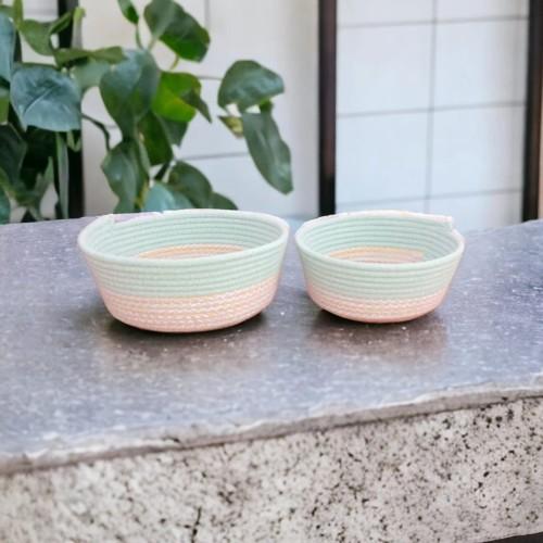 Decohandy Набор органайзеров для корзин из джута ручной работы, 2 шт., бирюзово-мраморный
Decohandy Набор органайзеров для корзин из джута ручной работы, 2 шт., бирюзово-мраморный