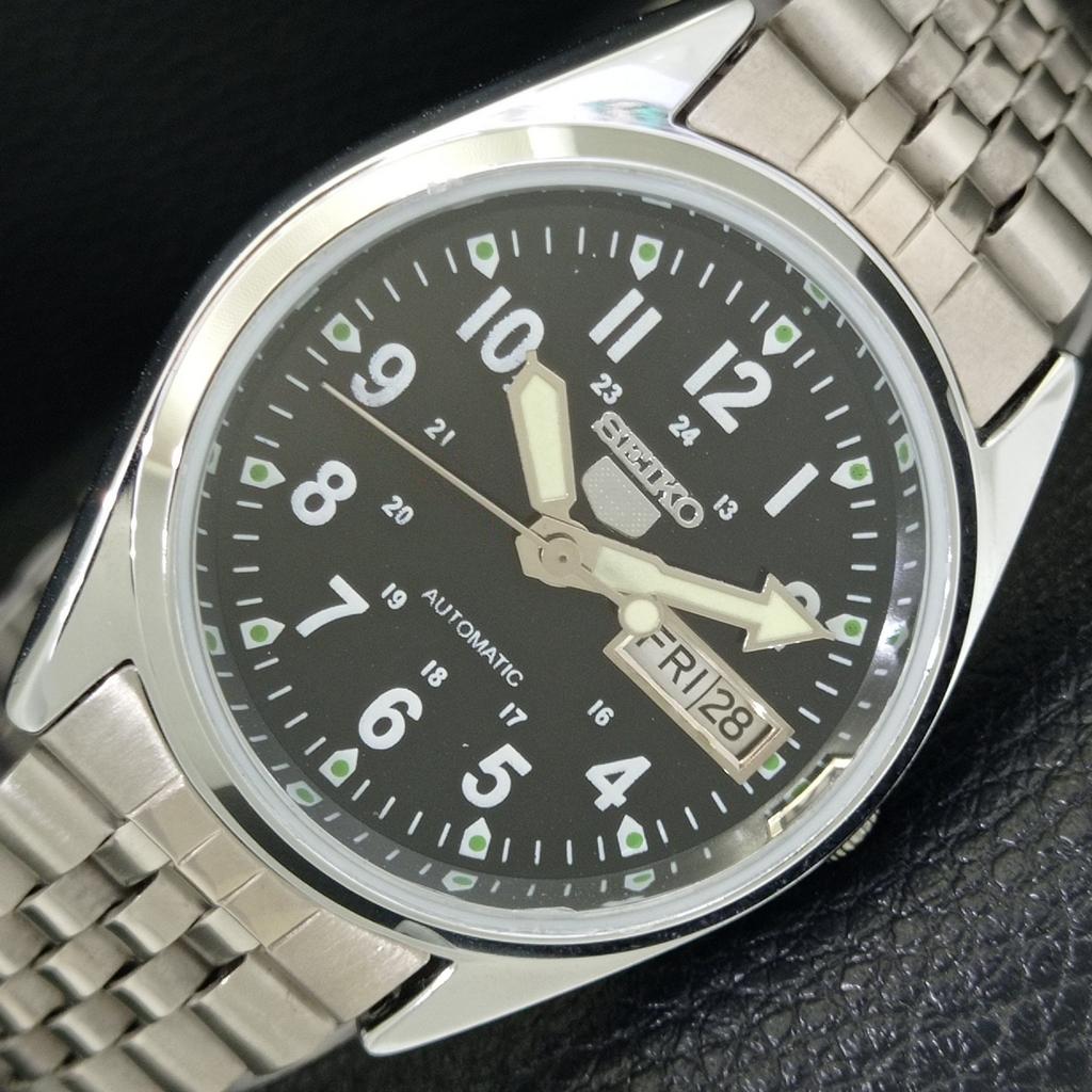 VINTAGE REFURBISHED SEIKO 5 AUTOMATIC 6309A JAPAN MENS BLACK WATCH a441647-1 Sk-a441647
VINTAGE REFURBISHED SEIKO 5 AUTOMATIC 6309A JAPAN MENS BLACK WATCH a441647-1 Sk-a441647