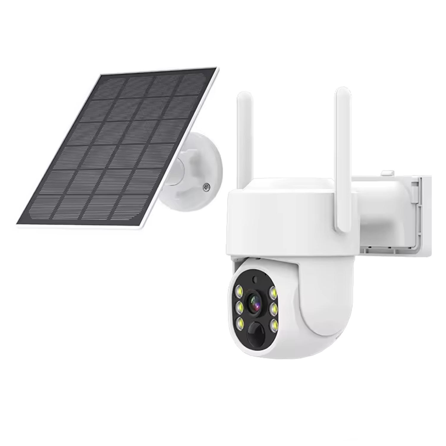 Wireless Dual-Lens Solar PTZ Camera with Low Power Consumption for Remote Monitoring
Wireless Dual-Lens Solar PTZ Camera with Low Power Consumption for Remote Monitoring