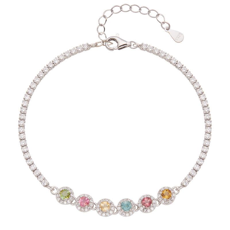 Natural Tourmaline Color Treasure Bracelet Women S S925 Sterling Silver Candy Color Gem Jewelry Bracelet Factory
Natural Tourmaline Color Treasure Bracelet Women S S925 Sterling Silver Candy Color Gem Jewelry Bracelet Factory