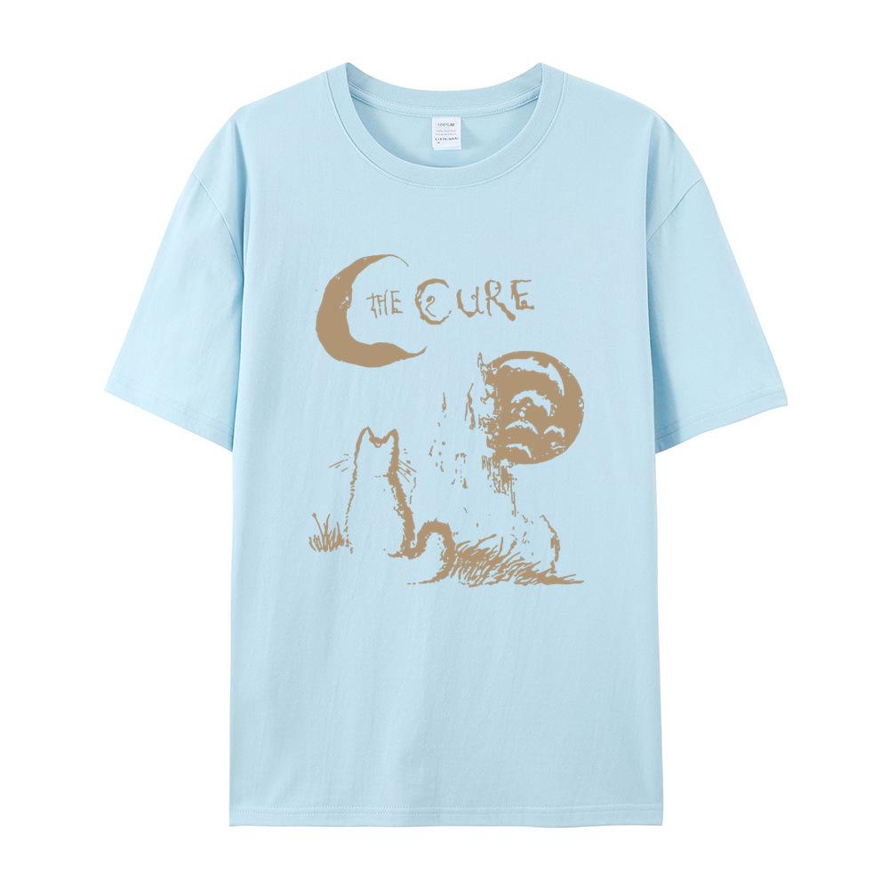 TheCureCat Women s 3D Print Pure Cotton European T-shirt - Round Neck, Short Sleeve, Loose Fit XL светло-синий
TheCureCat Women s 3D Print Pure Cotton European T-shirt - Round Neck, Short Sleeve, Loose Fit XL светло-синий