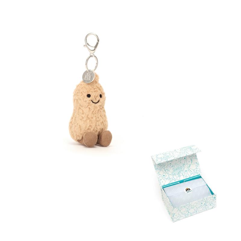 JELLYCAT Fun Food Amuseables Брелок-мішечок з арахісом Брелок-арахіс Коричнева лялька Плюшевий підвіс Сидить 12 см висота Blue Box
JELLYCAT Fun Food Amuseables Брелок-мішечок з арахісом Брелок-арахіс Коричнева лялька Плюшевий підвіс Сидить 12 см висота Blue Box