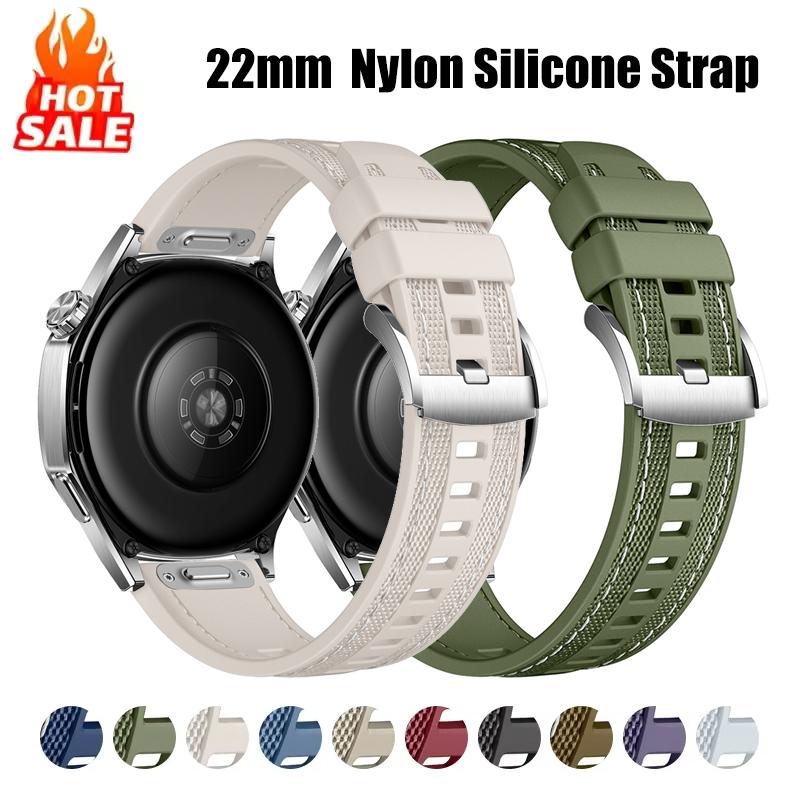 Strap for HUAWEI WATCH GT 5 4 46mm watch 4 5 Pro GT 3 2 Pro 46 mm 22mm nylon composite silicone sports bracelet Huawei Watch GT3
Strap for HUAWEI WATCH GT 5 4 46mm watch 4 5 Pro GT 3 2 Pro 46 mm 22mm nylon composite silicone sports bracelet Huawei Watch GT3