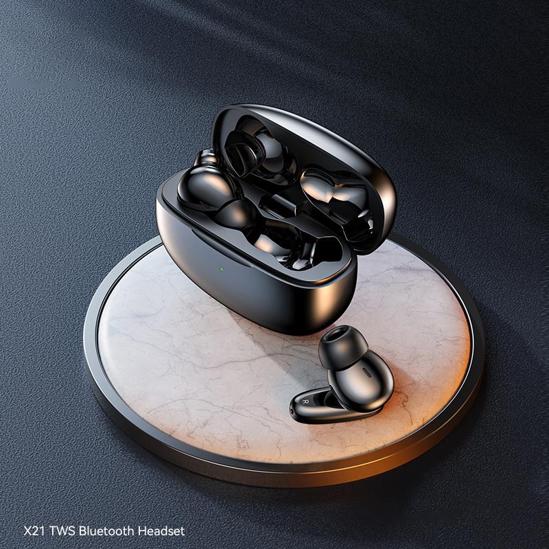XUNDD X21 TWS Headphones V5.3 Bluetooth-compatible Earphones ENC Noise Reduction Wireless Earbuds Black
XUNDD X21 TWS Headphones V5.3 Bluetooth-compatible Earphones ENC Noise Reduction Wireless Earbuds Black