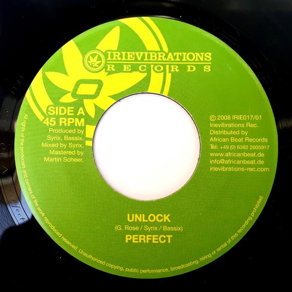 7inch Record PERFECT - Unlock IRIE01701 Irievibrations 2008 Germany Reggae, Ska & Dub Used
7inch Record PERFECT - Unlock IRIE01701 Irievibrations 2008 Germany Reggae, Ska & Dub Used