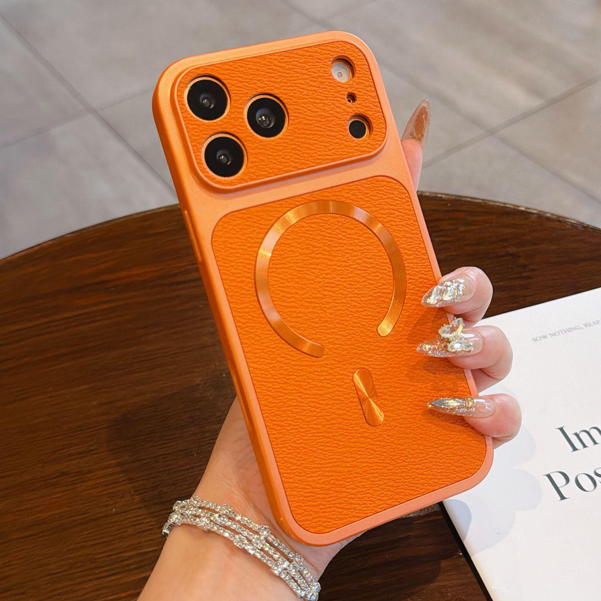 Magnetic Lychee Pattern Phone Case for Apple 17PROMAX | Trendy Leather Texture, Compatible with 11/16 & 17/13 iPhone 11 оранжевый
Magnetic Lychee Pattern Phone Case for Apple 17PROMAX | Trendy Leather Texture, Compatible with 11/16 & 17/13 iPhone 11 оранжевый