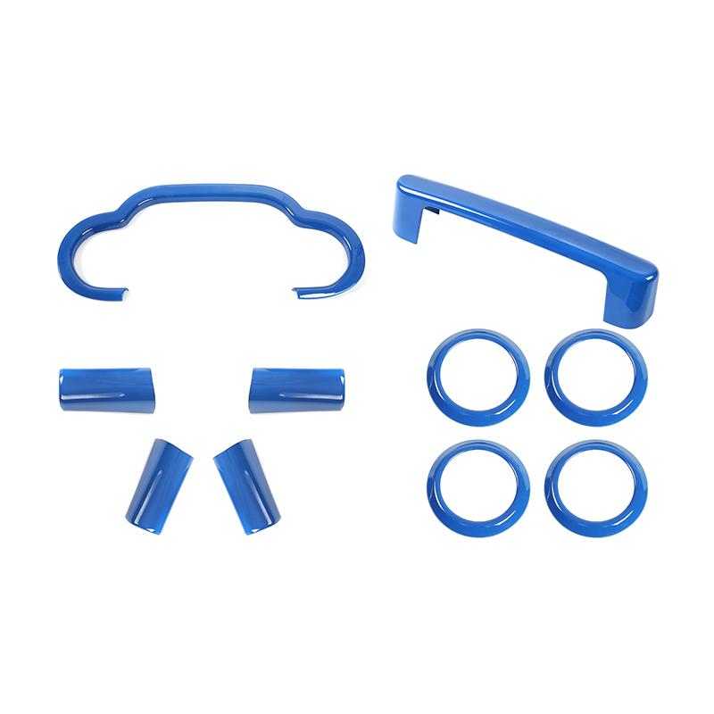 Центральное управление приборной панелью, украшение на руль, интерьерный комплект, подходит для Jeep Wrangler JK 2007-2010, автомобильные аксессуары синий
Центральное управление приборной панелью, украшение на руль, интерьерный комплект, подходит для Jeep Wrangler JK 2007-2010, автомобильные аксессуары синий