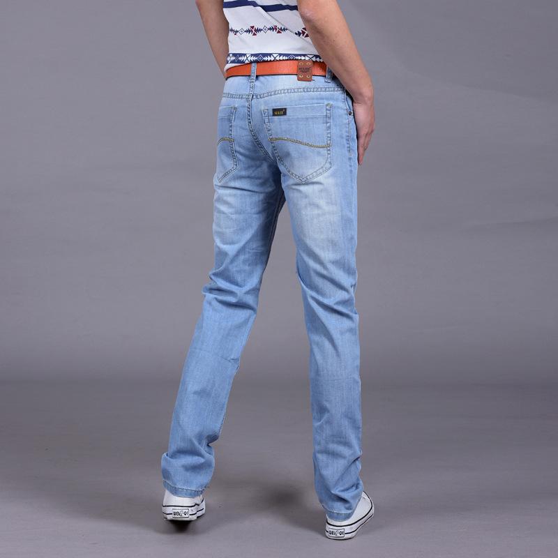 Summer Light-coloured Loose Jeans Male Slim Straight Fashion Casual Men s Thin Section of the Mid-waist Long Trousers 40 світло-синій колір
Summer Light-coloured Loose Jeans Male Slim Straight Fashion Casual Men s Thin Section of the Mid-waist Long Trousers 40 світло-синій колір