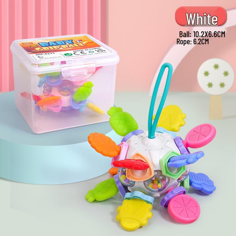 Развивающая игрушка-пазл для младенцев и прорезыватель Manhattan Atom Ball - Успокаивающая игрушка для захвата для малышей Bag
Развивающая игрушка-пазл для младенцев и прорезыватель Manhattan Atom Ball - Успокаивающая игрушка для захвата для малышей Bag