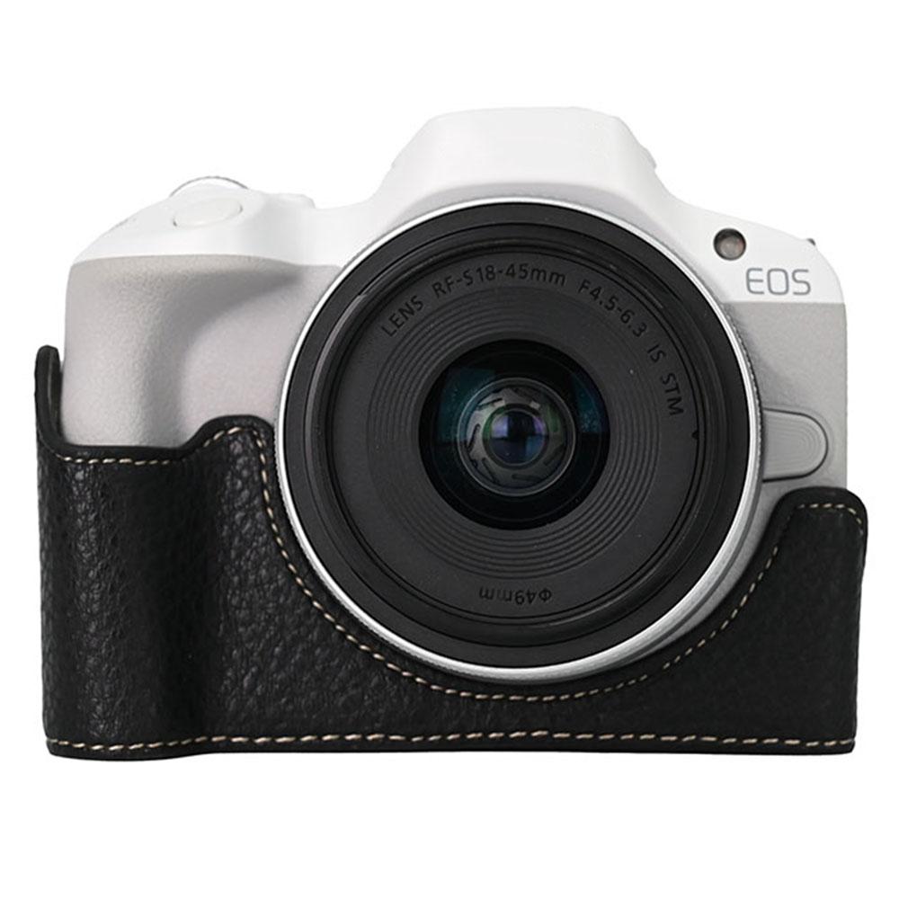 Для камери Canon EOS R100/R50 База Знімна батарея PU шкіра з текстурою личі Захисний чохол E
Для камери Canon EOS R100/R50 База Знімна батарея PU шкіра з текстурою личі Захисний чохол E
