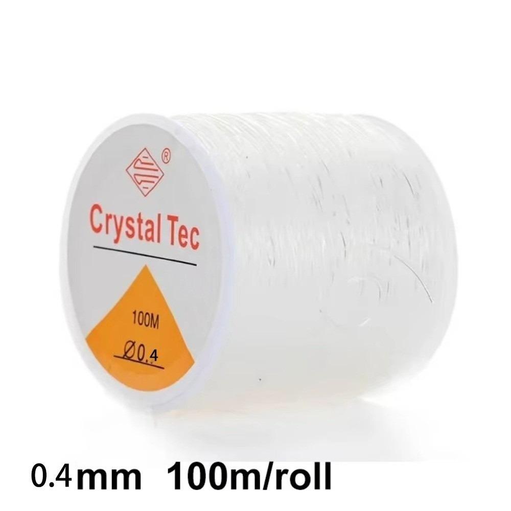 New Transparent Elastic Thread Cord 100m Elastic Wire String DIY 0.4/0.5/0.6/0.7/0.8/1.0mm Elastic Line DIY Jewelry Making
New Transparent Elastic Thread Cord 100m Elastic Wire String DIY 0.4/0.5/0.6/0.7/0.8/1.0mm Elastic Line DIY Jewelry Making
