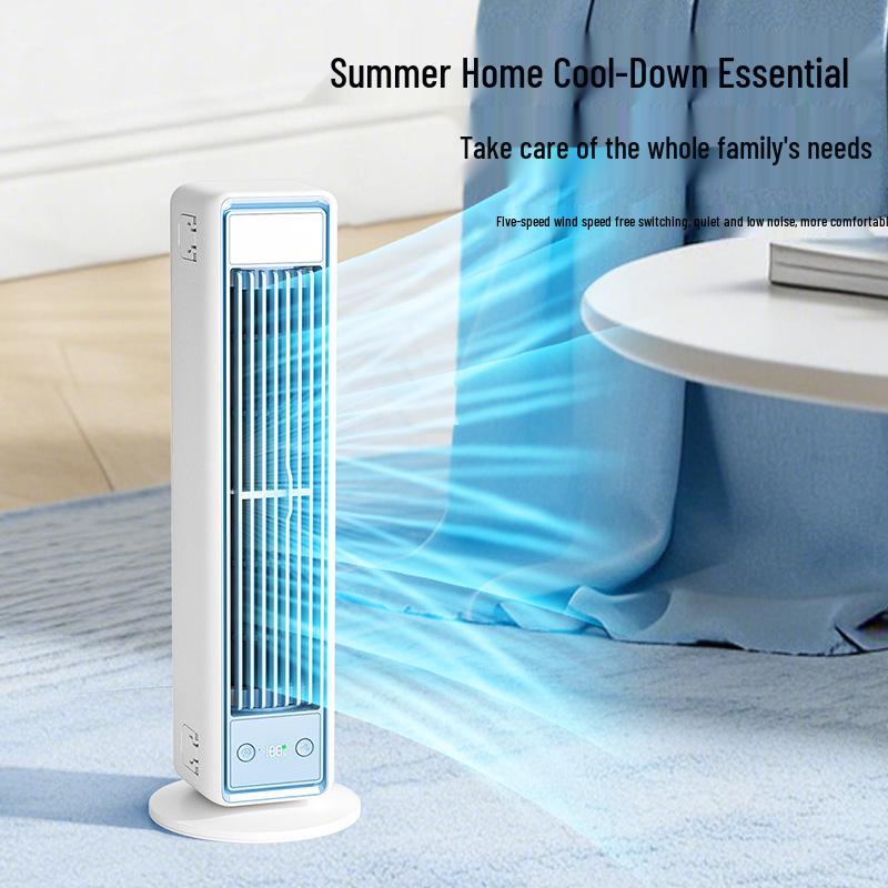 Compact Silent Multi-Purpose Tower Fan for Kitchen, Bathroom, and Dormitory White Standard
Compact Silent Multi-Purpose Tower Fan for Kitchen, Bathroom, and Dormitory White Standard