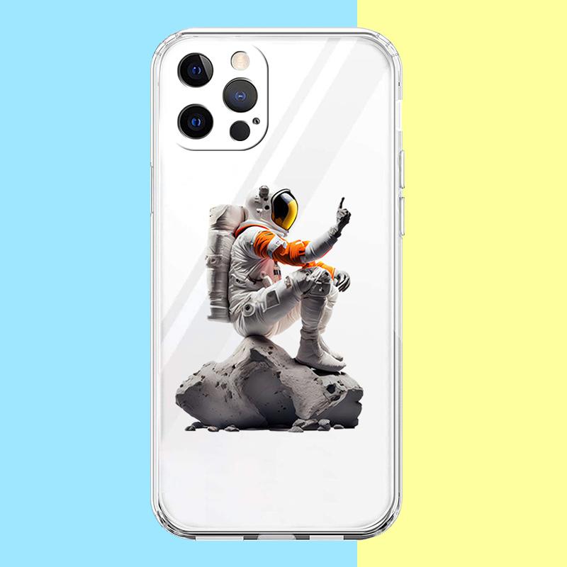 Astronaut Phone Case for iPhone 16 15 14 13 12 Pro Max Transparent Soft for iPhone 11 Pro Max 7 8 Plus XS XR Shell Capas iPhone 15 Plus
Astronaut Phone Case for iPhone 16 15 14 13 12 Pro Max Transparent Soft for iPhone 11 Pro Max 7 8 Plus XS XR Shell Capas iPhone 15 Plus