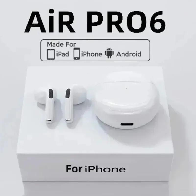 Беспроводные наушники Air Pro 6 TWS с микрофоном, Bluetooth-наушники, спортивная гарнитура для бега для Apple iPhone, наушники Xiaomi Pro6 фиолетовый
Беспроводные наушники Air Pro 6 TWS с микрофоном, Bluetooth-наушники, спортивная гарнитура для бега для Apple iPhone, наушники Xiaomi Pro6 фиолетовый
