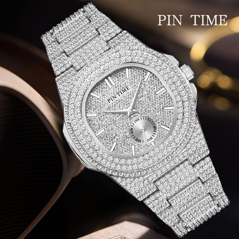 PINTIME Наручные часы All Over The Sky Fashion Часы со стразами Роскошные часы с бриллиантами Часы унисекс
PINTIME Наручные часы All Over The Sky Fashion Часы со стразами Роскошные часы с бриллиантами Часы унисекс