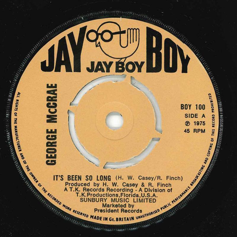 7-дюймовая пластинка GEORGE MCCRAE - It s Been So Long BOY100 Jay Boy 1975 UK Соул/Фанк Б/У
7-дюймовая пластинка GEORGE MCCRAE - It s Been So Long BOY100 Jay Boy 1975 UK Соул/Фанк Б/У