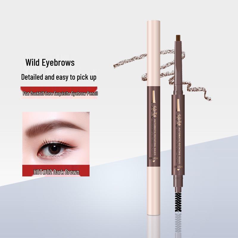 Clownfish Hexagonal Double-Ended Sweatproof Waterproof Smudge-Proof Retractable Eyebrow Pencil Black 3381 1 Gray Black
Clownfish Hexagonal Double-Ended Sweatproof Waterproof Smudge-Proof Retractable Eyebrow Pencil Black 3381 1 Gray Black