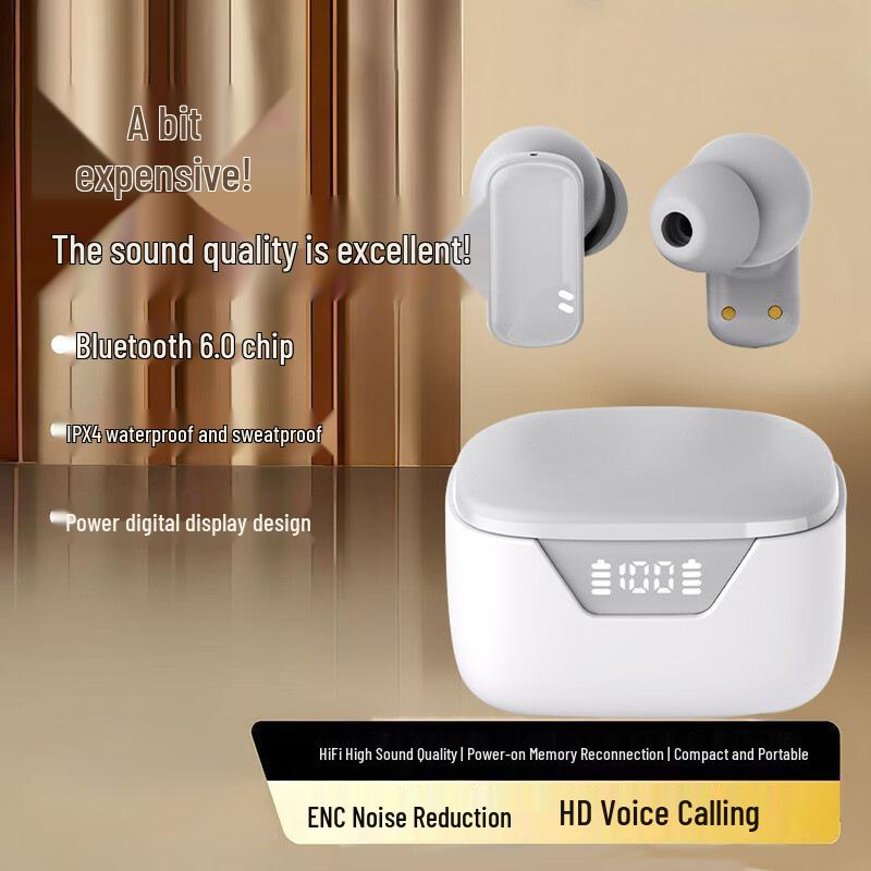 Smart Noise-Canceling Bluetooth Earbuds Q92: True Wireless, High-Quality Sound, Extended Battery Life
Smart Noise-Canceling Bluetooth Earbuds Q92: True Wireless, High-Quality Sound, Extended Battery Life