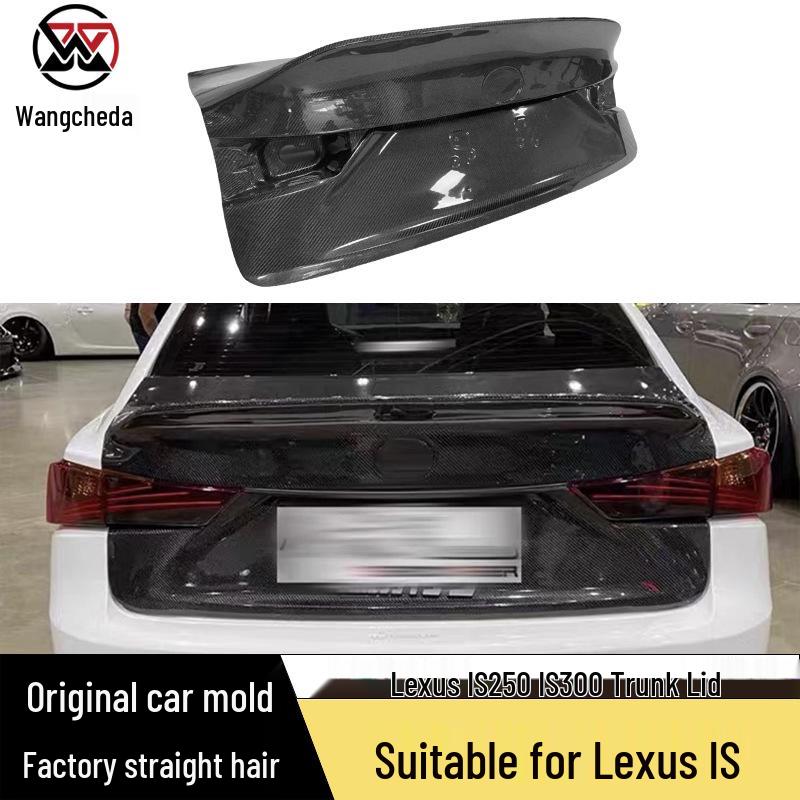 Lexus IS250/IS300 Carbon Fiber Trunk Spoiler Lip
Lexus IS250/IS300 Carbon Fiber Trunk Spoiler Lip