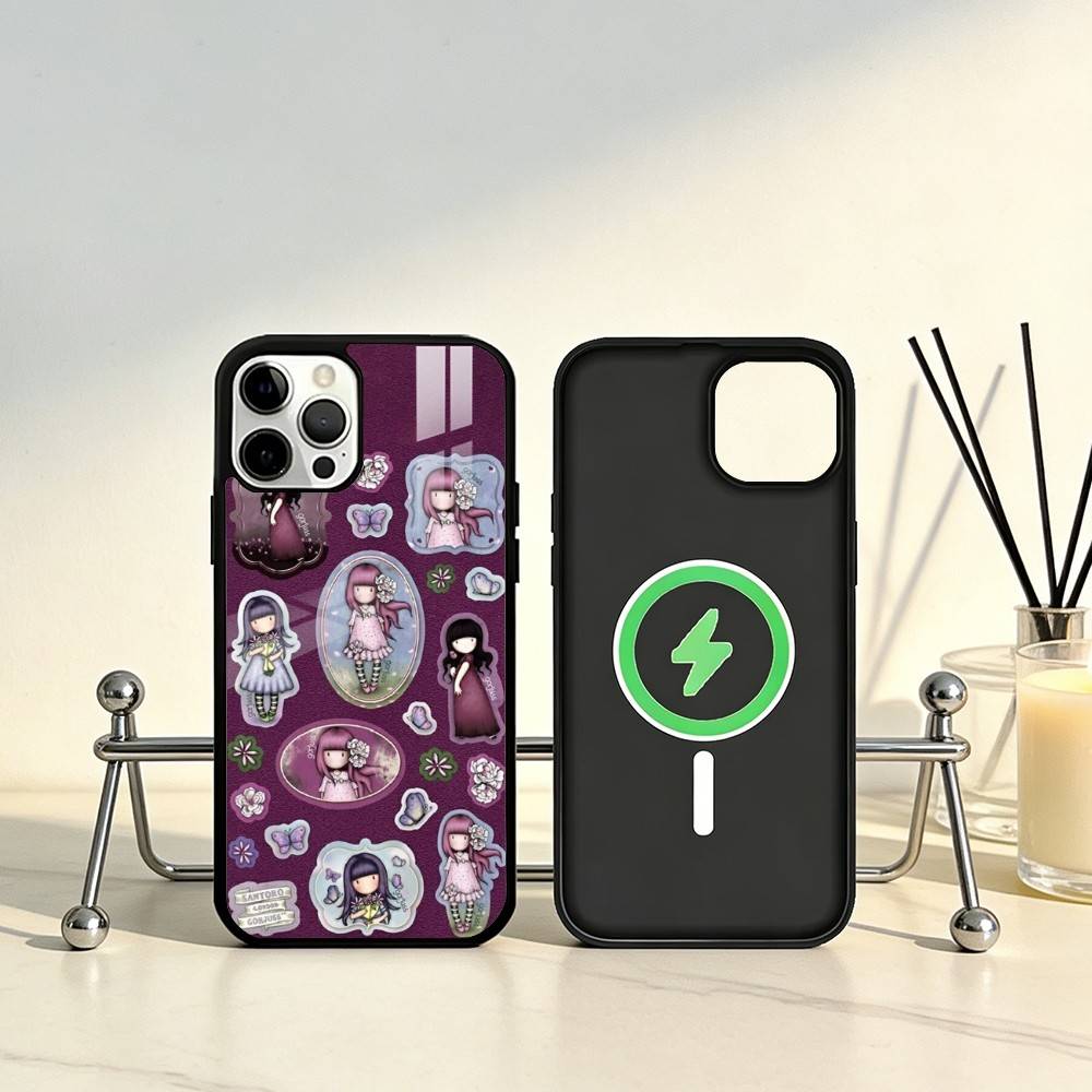 Lovely S-Santoro G-Gorjuss Series Phone Case For iPhone17,16,15,14,13,12,11 Plus,Pro Max Magnetic For Magsafe Wireless Charging iPhone12mini
Lovely S-Santoro G-Gorjuss Series Phone Case For iPhone17,16,15,14,13,12,11 Plus,Pro Max Magnetic For Magsafe Wireless Charging iPhone12mini