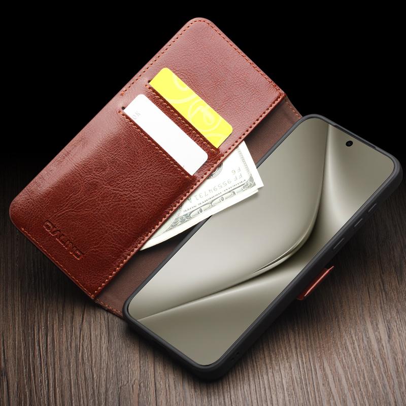 QIALINO For Huawei Pura 70 Ultra Wallet Case Genuine Cow Leather Flip Phone Cover Dark Brown
QIALINO For Huawei Pura 70 Ultra Wallet Case Genuine Cow Leather Flip Phone Cover Dark Brown