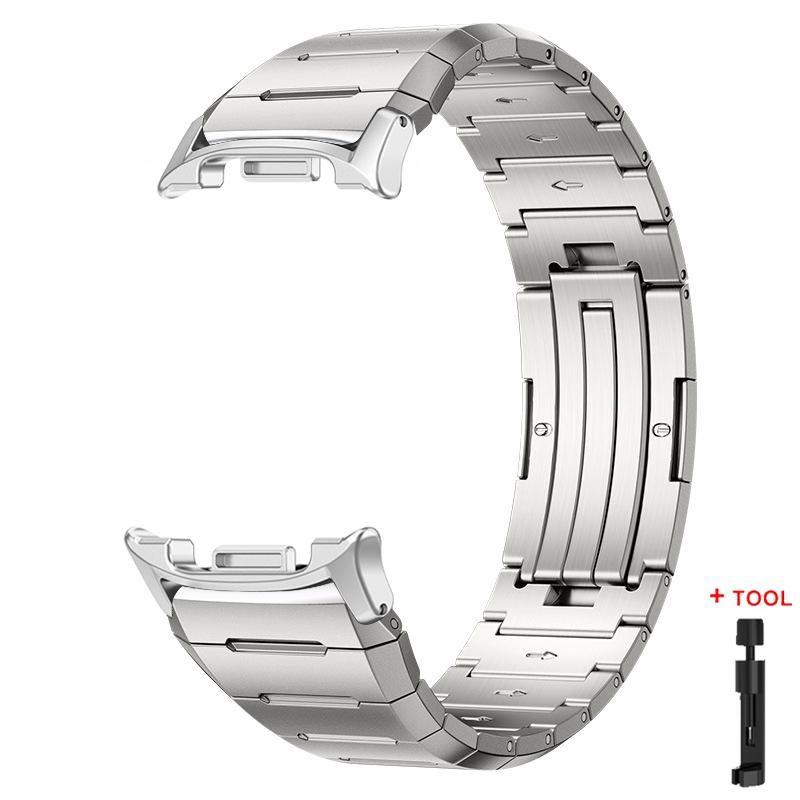 Stainless Steel Strap for Samsung Galaxy Watch 8 Classic 46mm Ultra(2025) 47mm MetalBand for Galaxy Watch 8 40/44mm Ultra 47mm W Galaxy Watch 8 40mm серебряный
Stainless Steel Strap for Samsung Galaxy Watch 8 Classic 46mm Ultra(2025) 47mm MetalBand for Galaxy Watch 8 40/44mm Ultra 47mm W Galaxy Watch 8 40mm серебряный