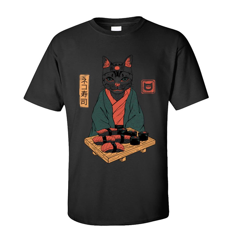 Чоловічі футболки Футболка в японському стилі Neko Sushi Bar White Tees 2023 est Футболка з бавовняної тканини з коротким рукавом Funny Cat 3XL чорний
Чоловічі футболки Футболка в японському стилі Neko Sushi Bar White Tees 2023 est Футболка з бавовняної тканини з коротким рукавом Funny Cat 3XL чорний