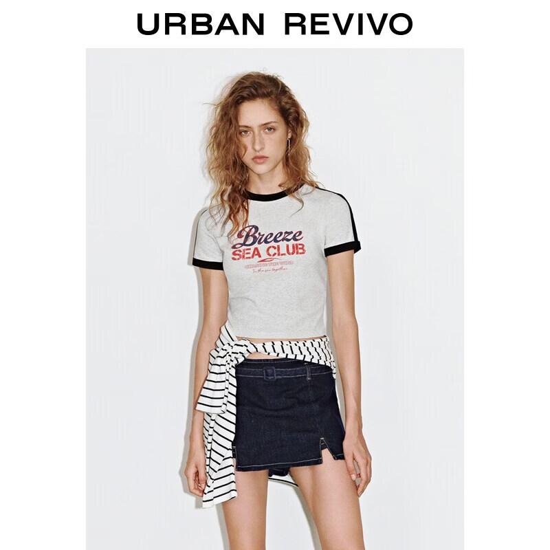 Women s Retro Distressed Color-Block Print Slim-Fit T-Shirt M
Women s Retro Distressed Color-Block Print Slim-Fit T-Shirt M