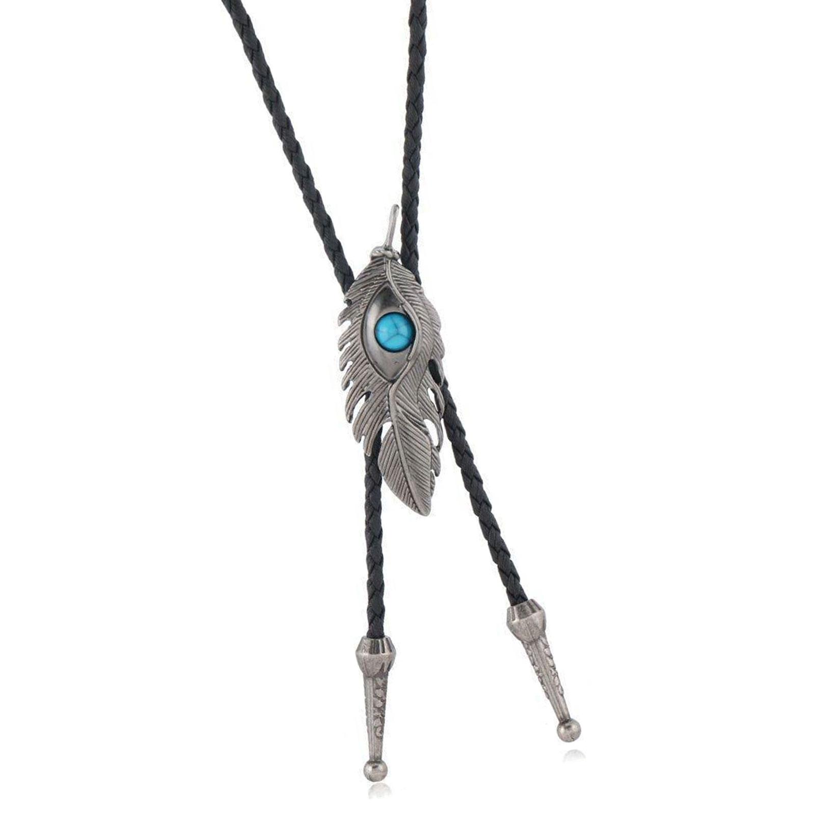 Vintage Eagle Turquoise Pendant Necklace Long Bolo Chain For Men Women Zinc Alloy PU Cord Jewelry Accessory D
Vintage Eagle Turquoise Pendant Necklace Long Bolo Chain For Men Women Zinc Alloy PU Cord Jewelry Accessory D