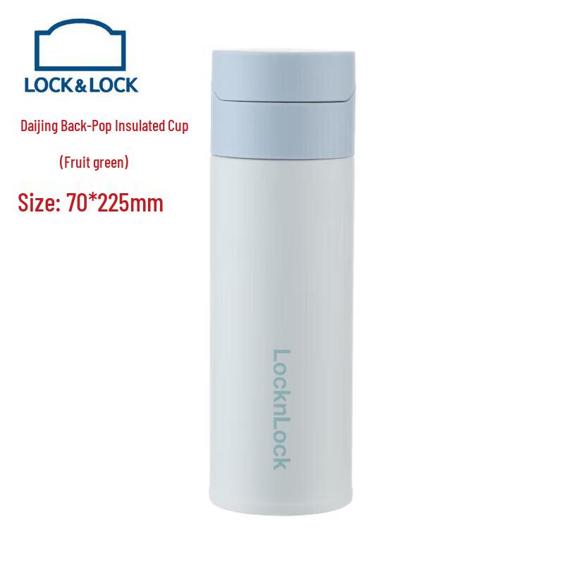 LocknLock Crystal Rear Pop-up Lid 316 Stainless Steel Thermos Mug
LocknLock Crystal Rear Pop-up Lid 316 Stainless Steel Thermos Mug