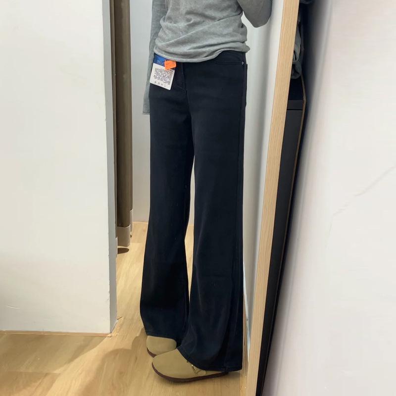 Plus Size Women s High Waist Black Fleece-Lined Slimming Micro Flare Pants for Autumn & Winter S
Plus Size Women s High Waist Black Fleece-Lined Slimming Micro Flare Pants for Autumn & Winter S