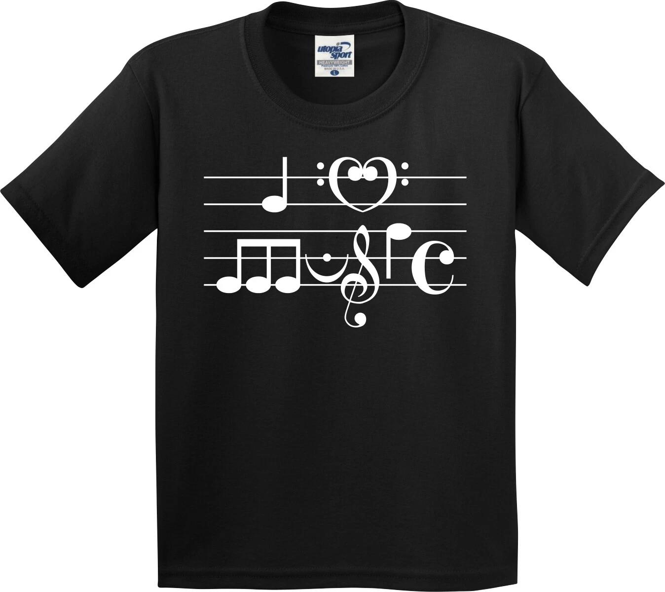 I Love Music In Musical Symbols Youth T shirt (S-L) S
I Love Music In Musical Symbols Youth T shirt (S-L) S