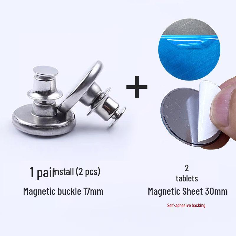 Magnetic Shower Curtain Anti-Leak & Light-Proof Wall Fixing Clips
Magnetic Shower Curtain Anti-Leak & Light-Proof Wall Fixing Clips