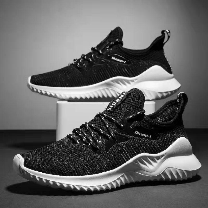 Shi sports casual shoes spring and autumn new fly-woven running shoes breathable lace-up shoes 44
Shi sports casual shoes spring and autumn new fly-woven running shoes breathable lace-up shoes 44