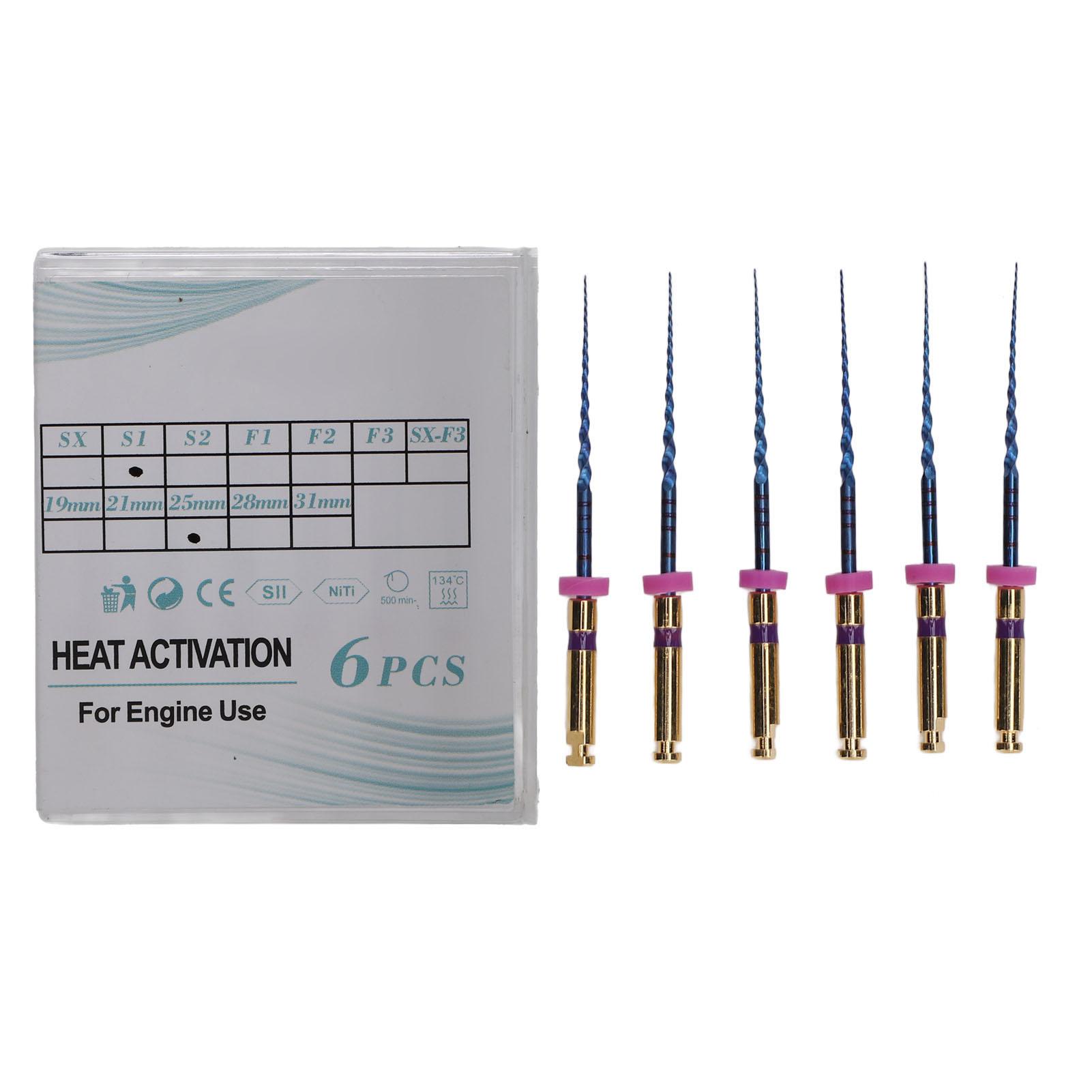 6pcs S1 Endodontic File Set Elastic Big Tapered Metal Endo Canal File for Clinic Hospital 0.98in 25mm
6pcs S1 Endodontic File Set Elastic Big Tapered Metal Endo Canal File for Clinic Hospital 0.98in 25mm