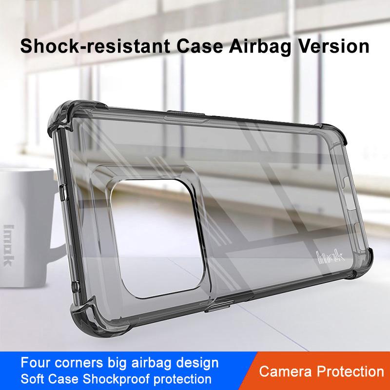 IMAK For OnePlus Ace Pro 5G/10T 5G Airbag Drop-proof Phone Case HD Clear Anti-scratch TPU Cover Transparent Black
IMAK For OnePlus Ace Pro 5G/10T 5G Airbag Drop-proof Phone Case HD Clear Anti-scratch TPU Cover Transparent Black