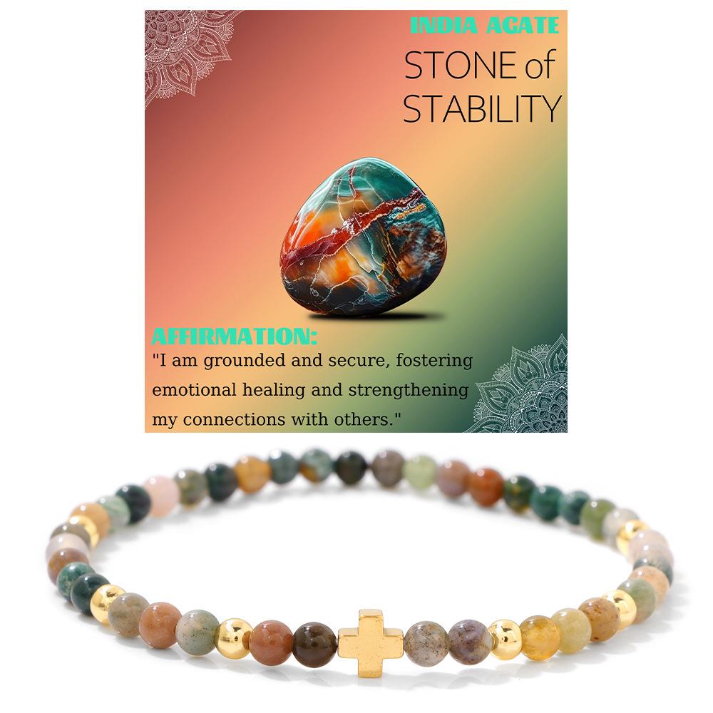 JYL TS Bracelet 2-Piece Life Tree New Promotes Growth & Joy indian agate шоколадний
JYL TS Bracelet 2-Piece Life Tree New Promotes Growth & Joy indian agate шоколадний