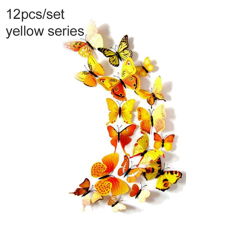12pcs/set Simulated Butterfly 3D Sticker Magnetic/Double-sided Tape Wall Refrigerator Stickers Holiday Party DIY Decoration TMZ
12pcs/set Simulated Butterfly 3D Sticker Magnetic/Double-sided Tape Wall Refrigerator Stickers Holiday Party DIY Decoration TMZ