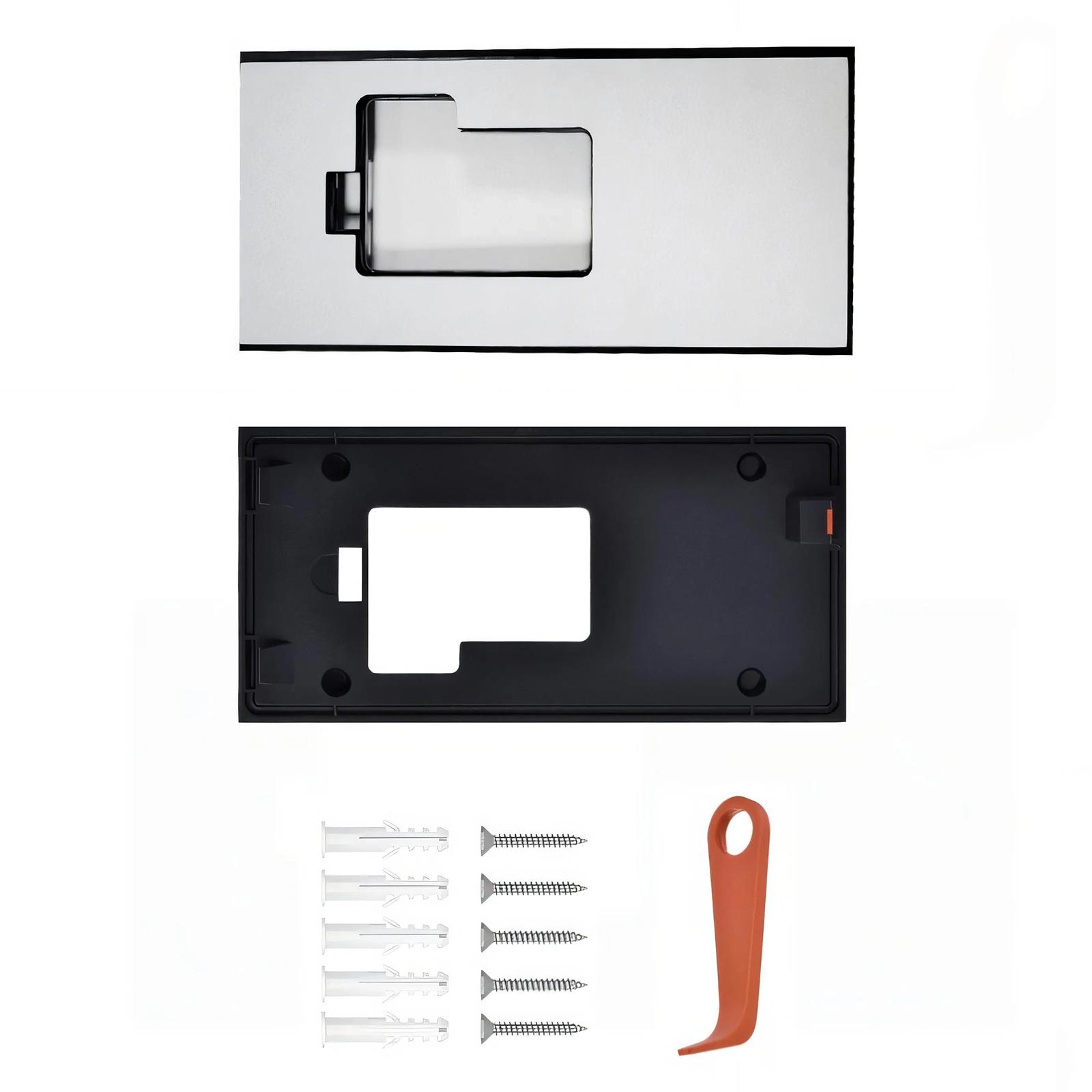 Video Doorbell Adhesive Mount Bracket Replacement No Drill Adjustable Doorbell Mount Holder for Video Doorbell Accessory 1
Video Doorbell Adhesive Mount Bracket Replacement No Drill Adjustable Doorbell Mount Holder for Video Doorbell Accessory 1