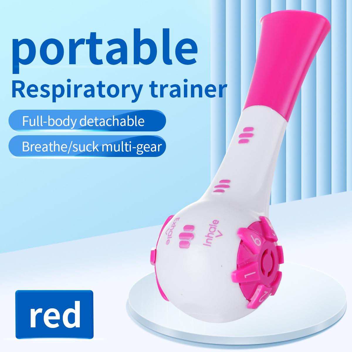 Breathe new lung function breathing trainer practice lung capacity trainer portable рожевий
Breathe new lung function breathing trainer practice lung capacity trainer portable рожевий