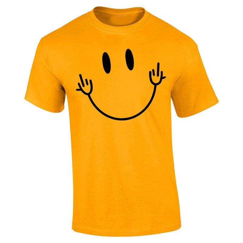 Smile Happy Face Middle Finger Emotion Style Graphic Tee Shirt T Shirt 5XL різнокольоровий
Smile Happy Face Middle Finger Emotion Style Graphic Tee Shirt T Shirt 5XL різнокольоровий