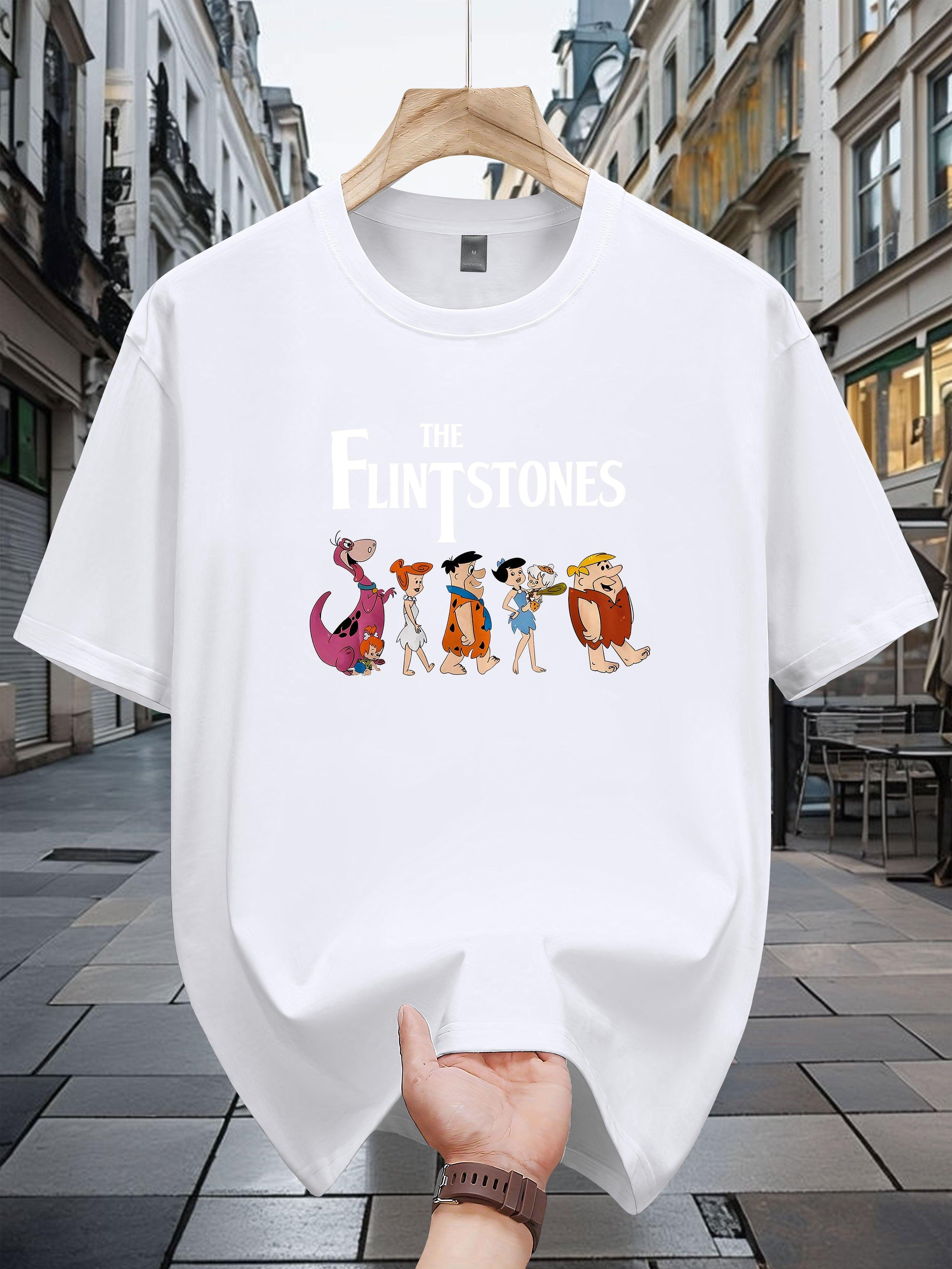 200g 100% Cotton The Flintstones Print Short Sleeve T-shirt - Casual Summer Tee with Fred Flintstone & Friends Design XXL
200g 100% Cotton The Flintstones Print Short Sleeve T-shirt - Casual Summer Tee with Fred Flintstone & Friends Design XXL