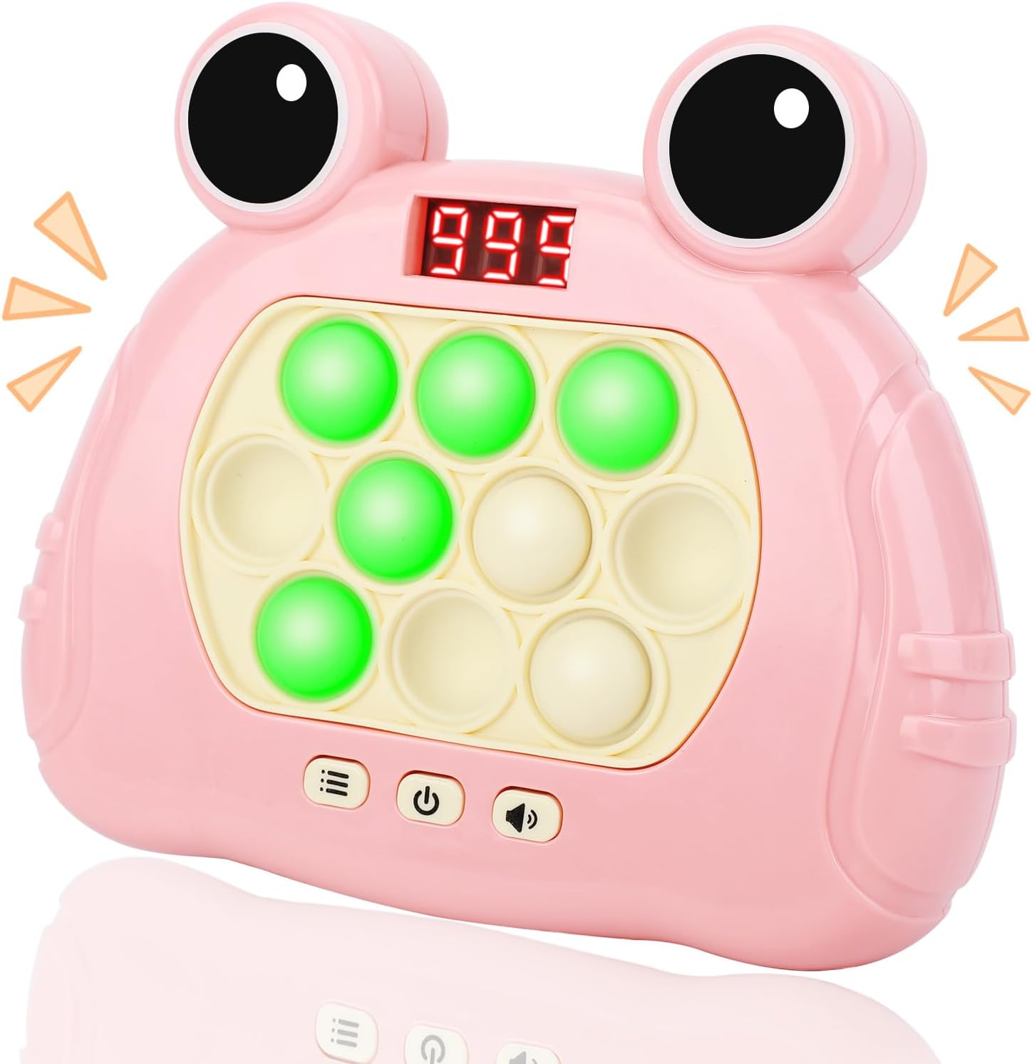 Fast Push Game Fidget Toys Pop Game Ручная игровая консоль с подсветкой Pop Game Сенсорные игрушки Fidget для детей
Fast Push Game Fidget Toys Pop Game Ручная игровая консоль с подсветкой Pop Game Сенсорные игрушки Fidget для детей