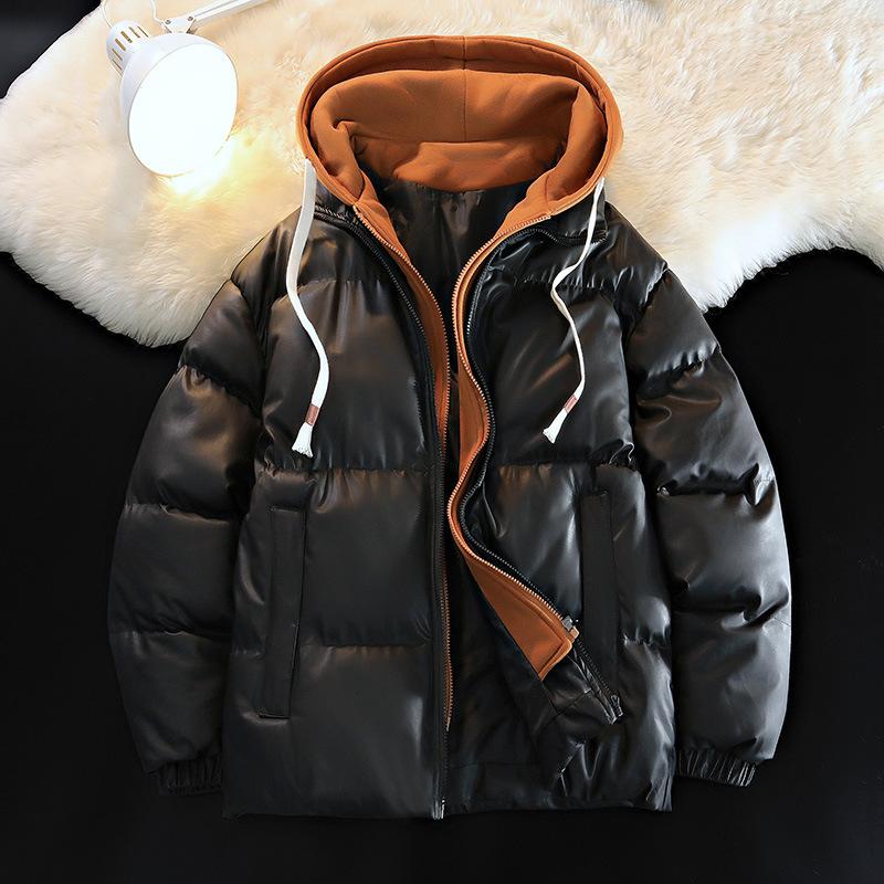 Зимнее новое теплое свободное пальто из хлопка с эффектом двухслойности, мужское пальто, модная трендовая утолщенная куртка из хлопка с капюшоном 3XL чёрный
Зимнее новое теплое свободное пальто из хлопка с эффектом двухслойности, мужское пальто, модная трендовая утолщенная куртка из хлопка с капюшоном 3XL чёрный